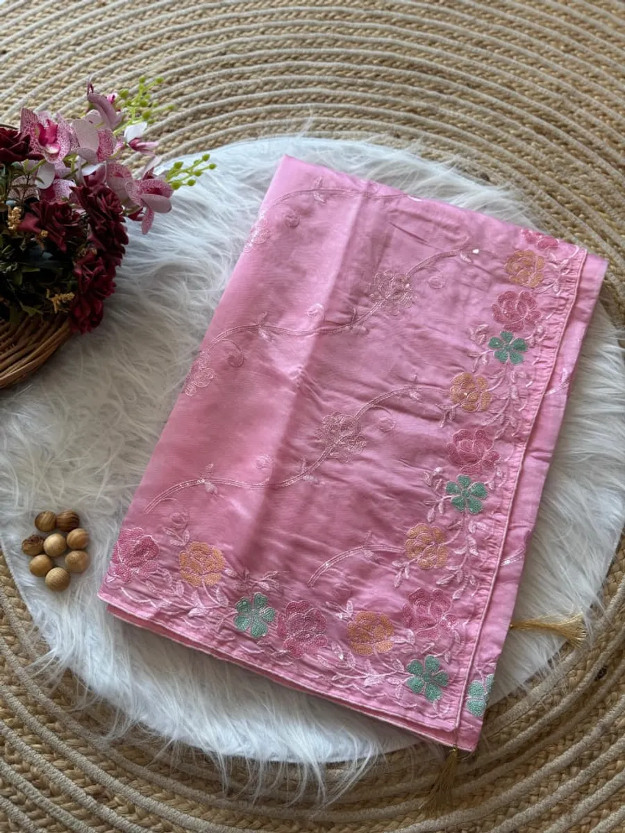 Viscose Embroidery Work Design | Samantha Collection
